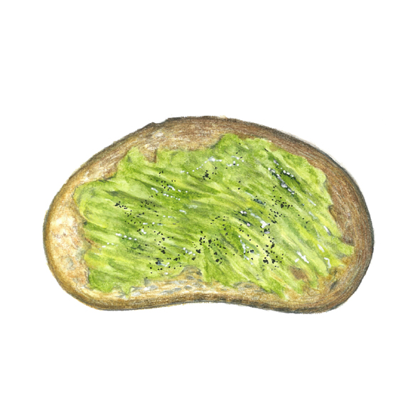 トーストイラスト