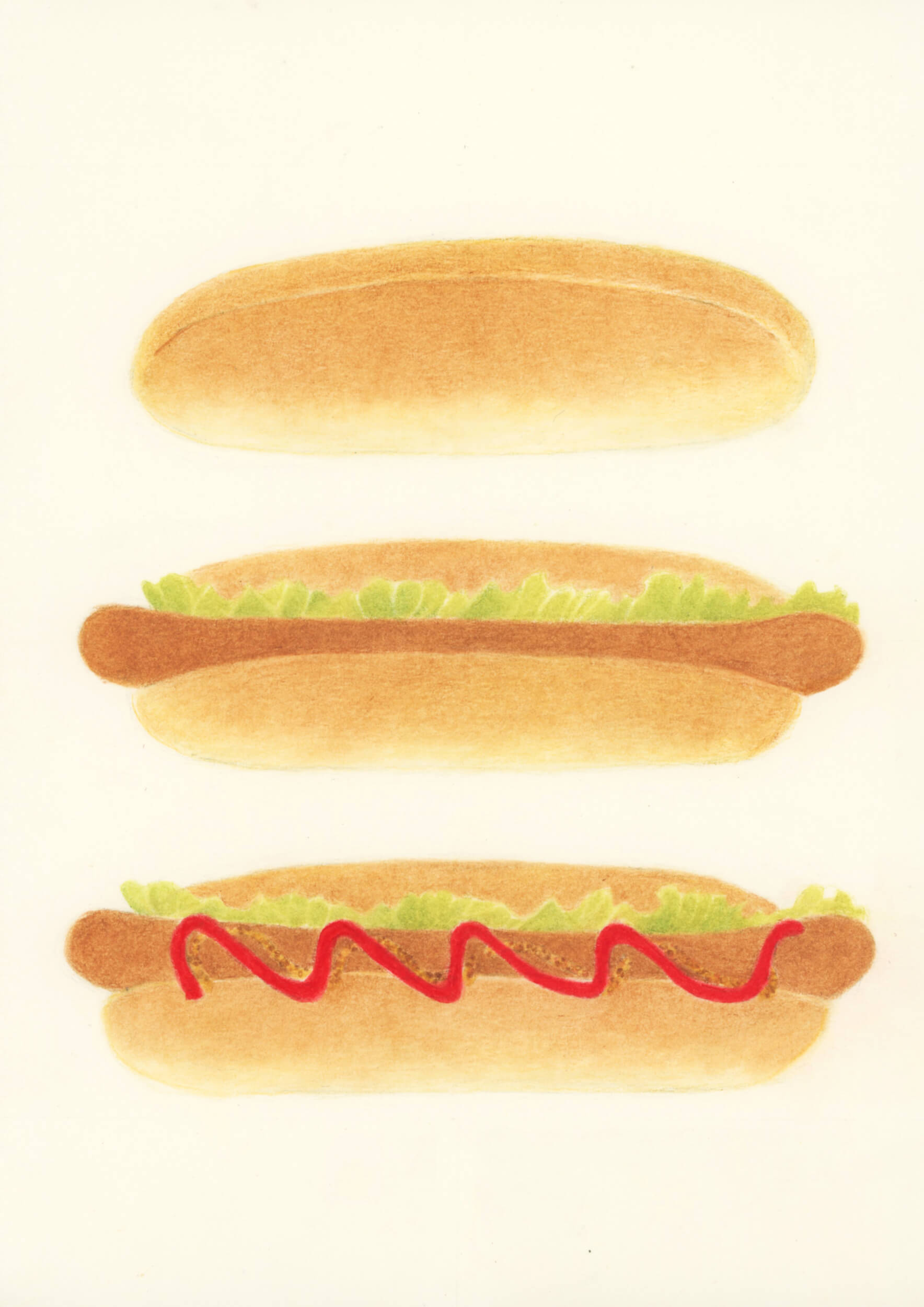 ホットドックイラスト